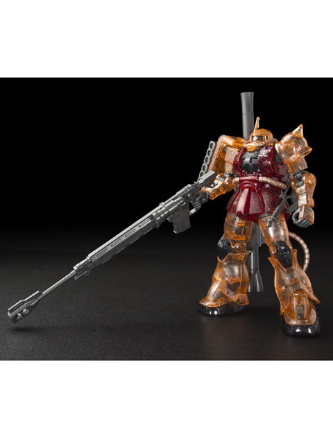 劇場限定 HG 1/144 シャア専用ザクII　リミテッドクリアVer.