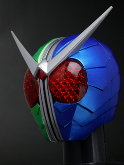 特撮ニュータイプ誌上限定  マスクコレクション 仮面ライダーW サイクロントリガー