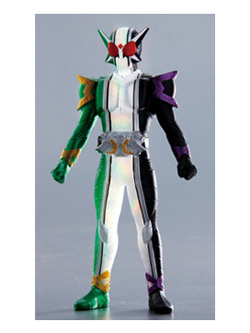 劇場限定ソフビ 仮面ライダーW サイクロンジョーカー エクストリーム プリズムクリア Ver.＆ヒーロースタンプ