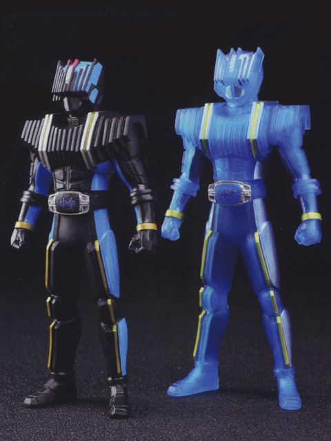 特撮ニュータイプ誌上限定ソフビ  仮面ライダーディエンドインビジブルver.