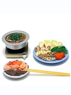 海洋堂 九州物産展 もつ鍋