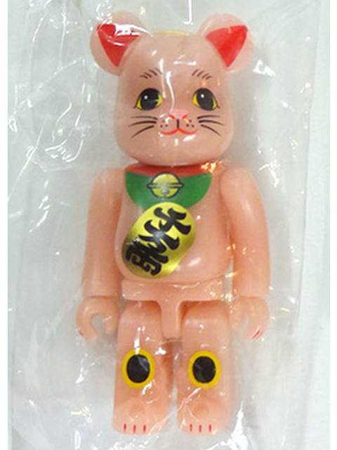 BE＠RBRICK ベアブリック SERIES33 ANIMAL裏 招き猫 赤蓄光