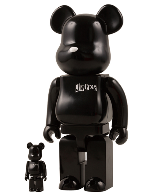 BE@RBRICK.com限定 Jwyed BE＠RBRICK ベアブリック 100% & 400% （Jwyed製ドッグタグ付き）