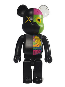 BE@RBRICK OF COMPANION BLACK Ver. 100%