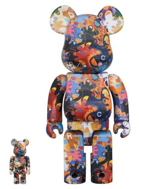 BE@RBRICK 《のっ手いこー! REACH OUT》 100% & 400% ベアブリック