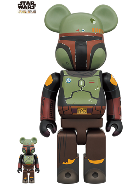 BE@RBRICK ベアブリック BOBA FETT (Recovered Armor) 100% & 400%