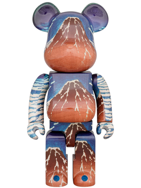 BE@RBRICK ベアブリック 葛飾北斎 「冨嶽三十六景 凱風快晴」100％ & 400％