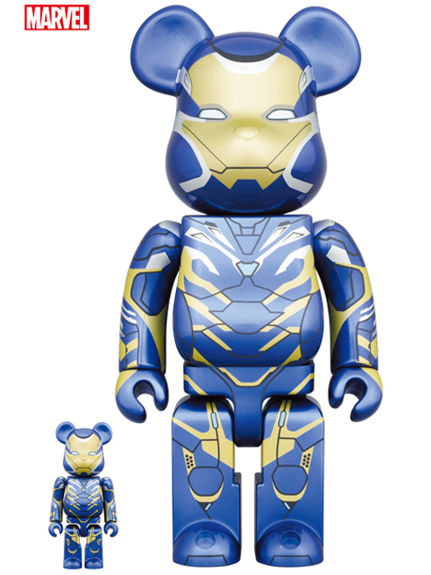 BE@RBRICK ベアブリック IRON MAN RESCUE SUIT 100% & 400%
