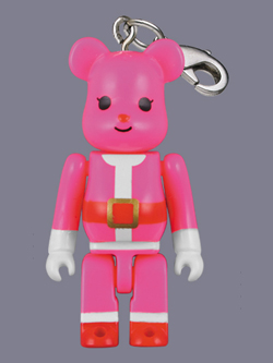 伊勢丹限定 ベアサンタ BE＠RBRICK 蛍光ピンク 2009Ver.