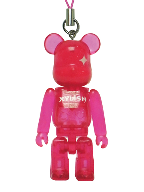 セブン-イレブン限定 XYLISH BE@RBRICK 50% クリアピンクVer.