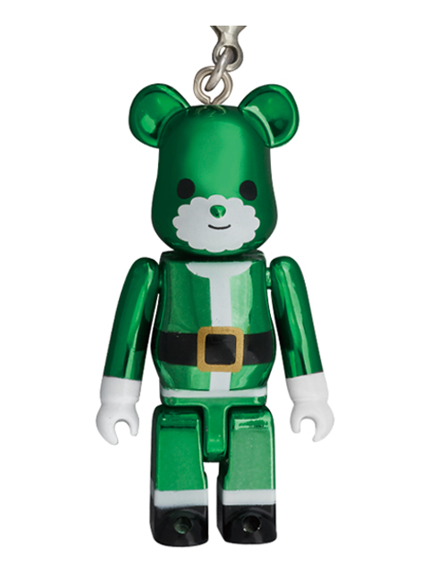 伊勢丹限定 ベアサンタ BE＠RBRICK メタリックグリーン 2011Ver.