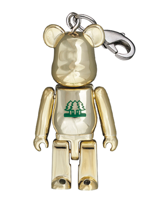 伊勢丹限定 ベアサンタ BE＠RBRICK シャンパンゴールド 2012Ver.