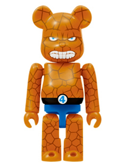 BE@RBRICK Happyくじ MARVEL 29.マーベル クリアレッド ベア
