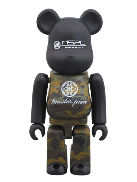 master-piece×BE@RBRICK ベアブリック 100%