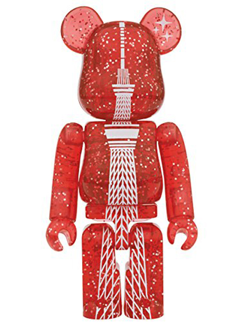 BE@RBRICK ベアブリック TOKYO SKYTREE(R) 2014 CHRISTMAS Ver. RED