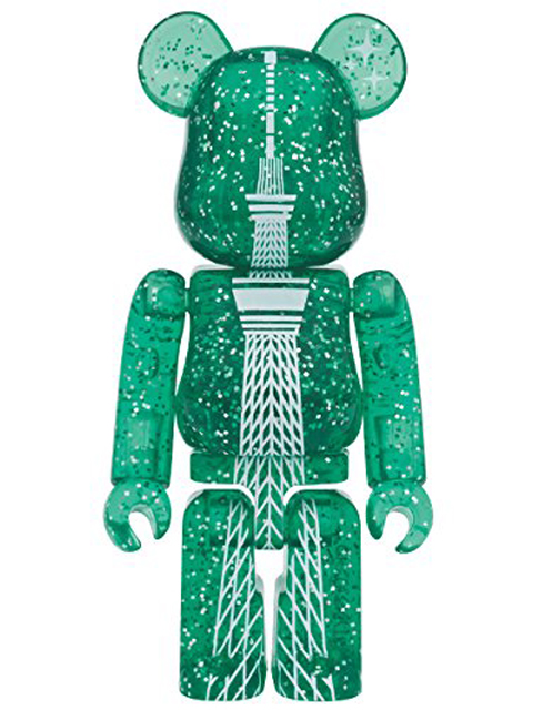 BE@RBRICK ベアブリック TOKYO SKYTREE(R) 2014 CHRISTMAS Ver. GREEN