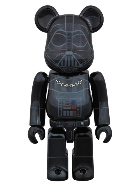 MEDICOM TOY EXHIBITION 2015限定 BE@RBRICK ベアブリック DARTH VADER(TM) CHROME Ver.  100%