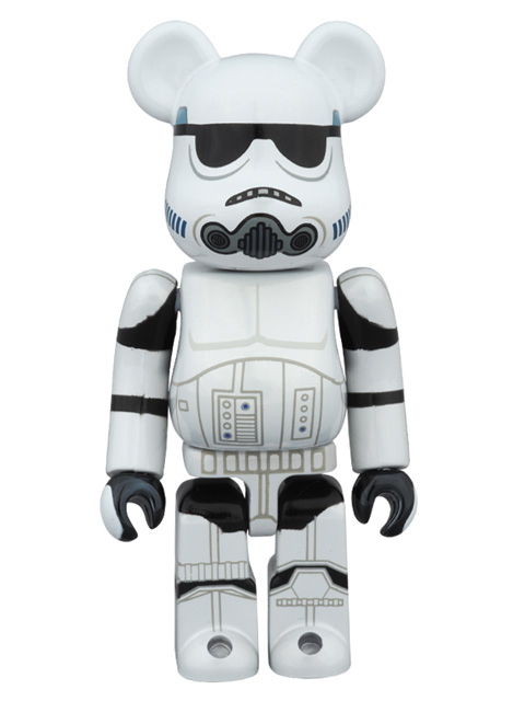 MEDICOM TOY EXHIBITION 2015限定 BE@RBRICK ベアブリック STORMTROOPER(TM)  CHROME Ver.  100%