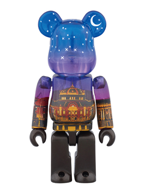 BE@RBRICK ベアブリック 東京駅丸の内駅舎モデル Night Ver. 100%