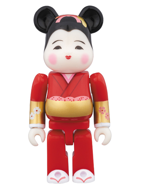お多福さん BE@RBRICK ベアブリック 100%