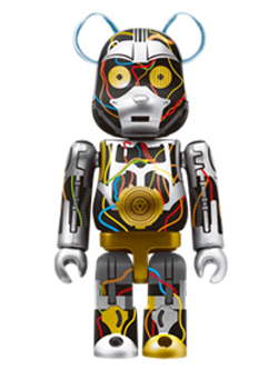 Happyくじ STAR WARS 2. C-3PO Ep1 Ver. BE@RBRICK ベアブリック 100%