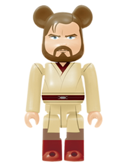 Happyくじ STAR WARS 7. オビ=ワン・ケノービ BE@RBRICK ベアブリック 100%