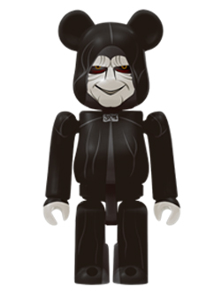 Happyくじ STAR WARS 11. ダース・シディアス BE@RBRICK ベアブリック 100%