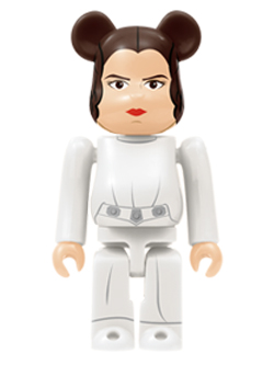 Happyくじ STAR WARS 16. レイア・オーガナ BE@RBRICK ベアブリック 100%