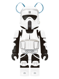 Happyくじ STAR WARS 22. スカウト・トルーパー BE@RBRICK ベアブリック 100%
