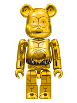 Happyくじ STAR WARS 23. C-3PO TM  BE@RBRICK ベアブリック 100%