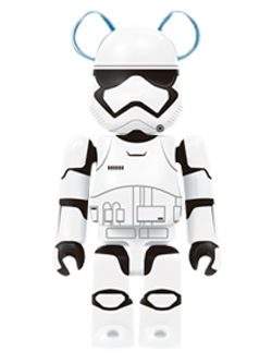 Happyくじ STAR WARS 26. ファースト・オーダー ストームトルーパー  BE@RBRICK ベアブリック 100%