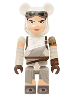 Happyくじ STAR WARS 27. レイ  BE@RBRICK ベアブリック 100%