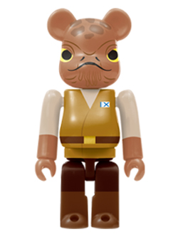 Happyくじ STAR WARS 30. アクバー提督  BE@RBRICK ベアブリック 100%