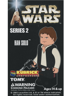 KUBRICK STAR WARS SERIES2 HAN SOLO