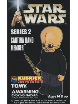 KUBRICK STAR WARS SERIES2 CANTINA BAND MEMBER