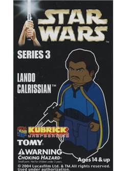 KUBRICK STAR WARS SERIES3 LANDO CALRISSIAN