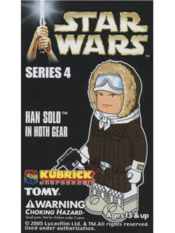 KUBRICK STAR WARS SERIES4 HAN SOLO IN HOTH GEAR