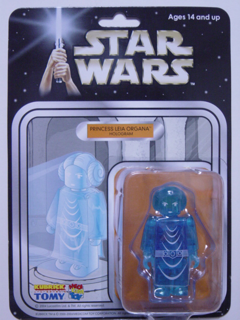 WCC限定 KUBRICK STAR WARS PRINCESS LEIA ORGANA HOLOGRAM