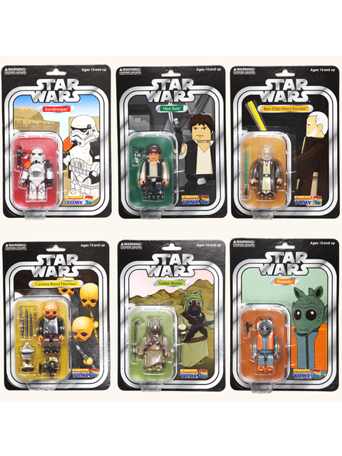 EXHIBITION 2008限定 STAR WARS KUBRICK SERIES 2 SET OF 6pcs.COLLECTORS EDITION