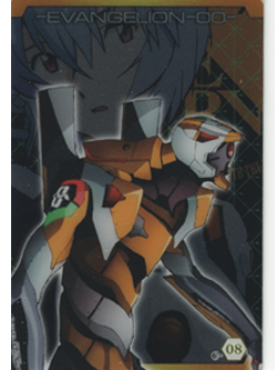 ローソン限定 エヴァンゲリオン メタリックプラカード2 EVA零号機Ver.