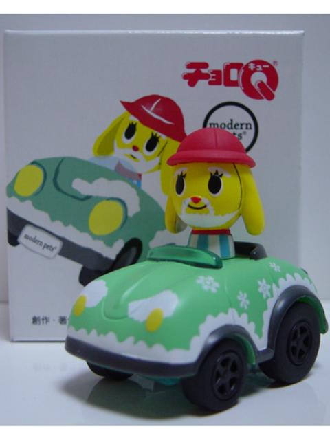 フィギュア王誌上限定 モダンペットチョロQ ショッピングラビット サンタVer.