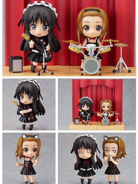 ＷＦ2010(冬)限定 ねんどろいど けいおん！澪＆律ライブステージセット