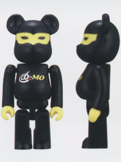 BE＠RBRICK 100％　ダットエムオー 黒