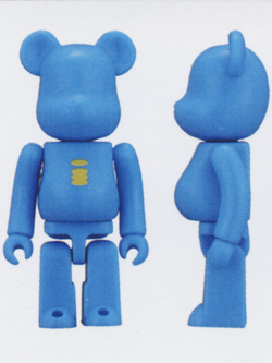 BE＠RBRICK NTT DoCoMo 東北 ブルー