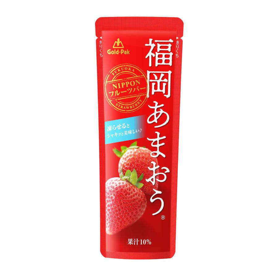 ゴールドパック　NIPPONフルーツバー　福岡あまおう　80g