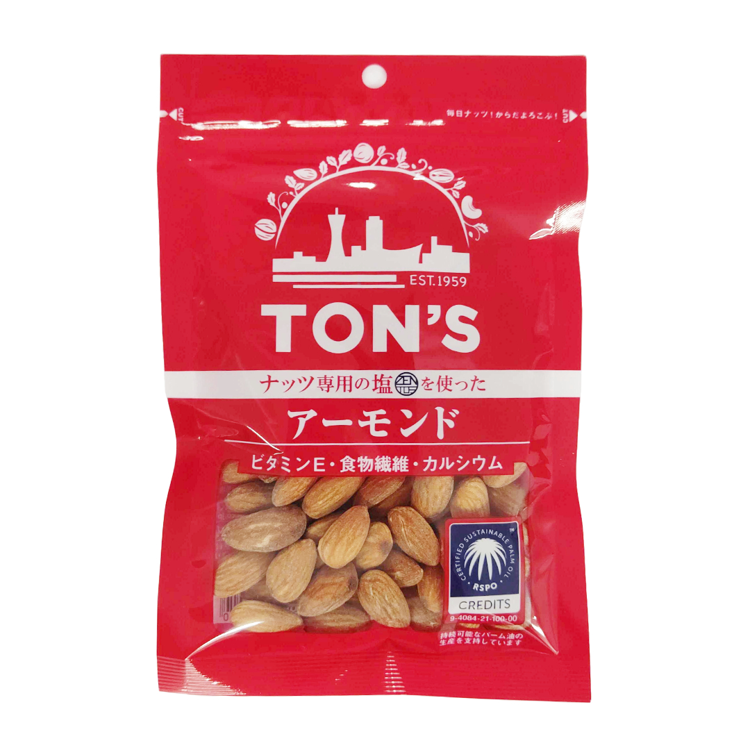 トン　アーモンド　チャック付　100g