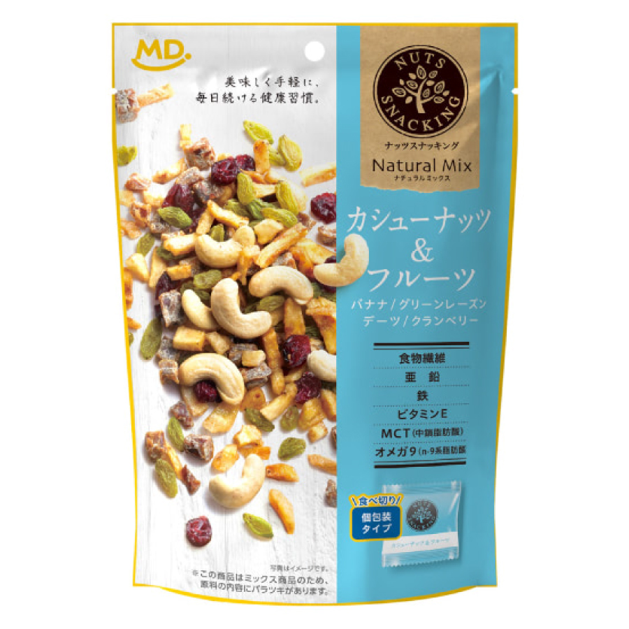 MDH　ナッツスナッキング　NM　カシューナッツ＆フルーツ　83g