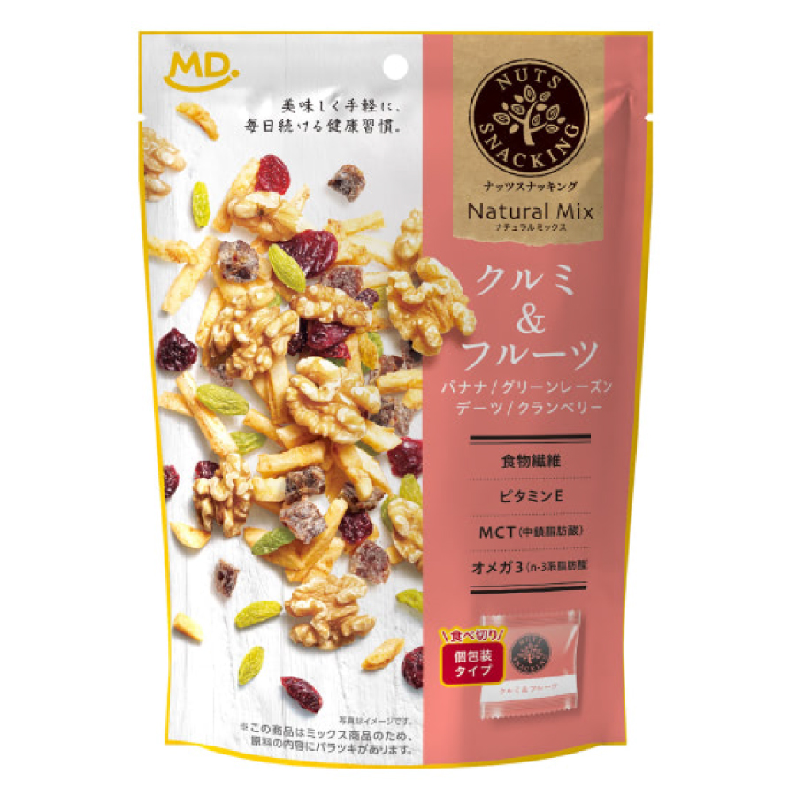 MDH　ナッツスナッキング　NM　クルミ＆フルーツ　87g