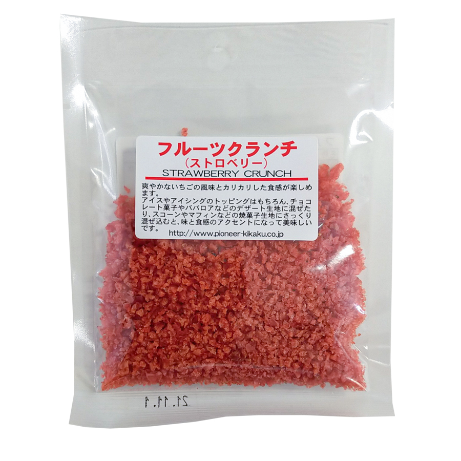 パイオニア　フルーツクランチ(ストロベリー)　20ｇ