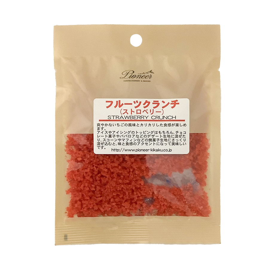 パイオニア　フルーツクランチ(ストロベリー)　20ｇ